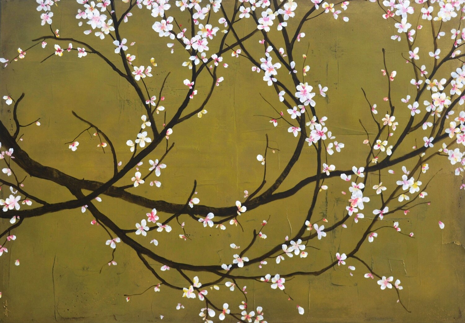 "Spring Tale" Sophie Duplain Original painting for sale
