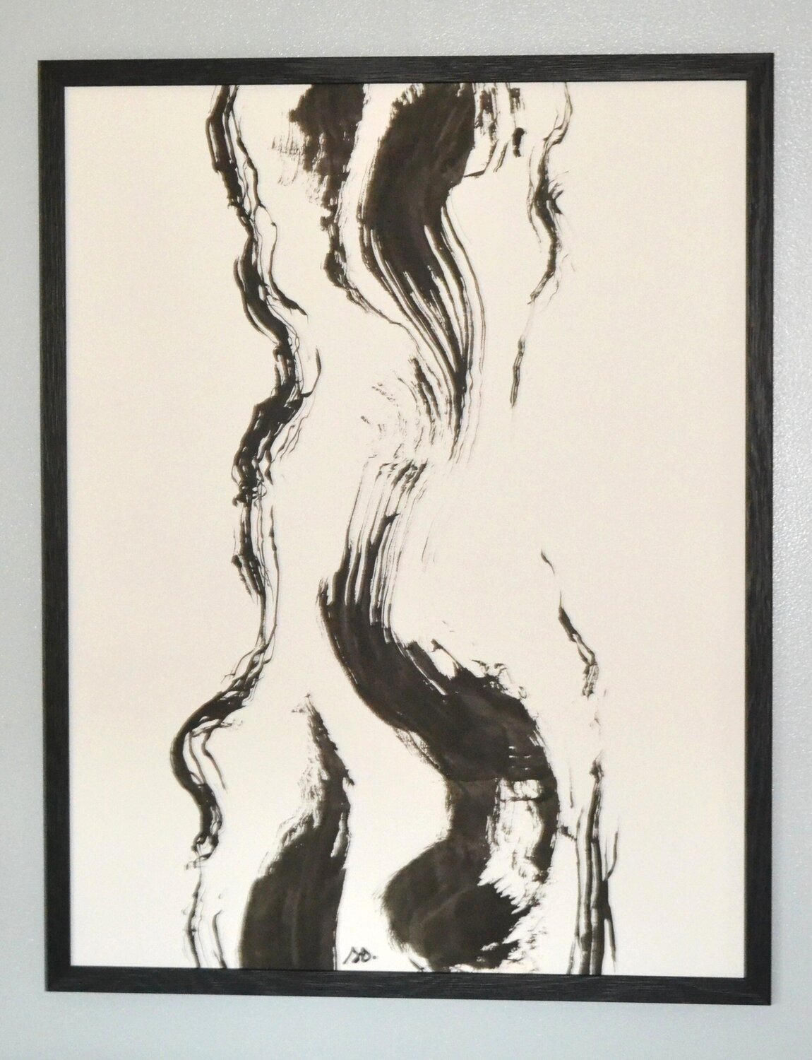 "Trace d'Encre" 2 Sophie Duplain Drawing for sale
