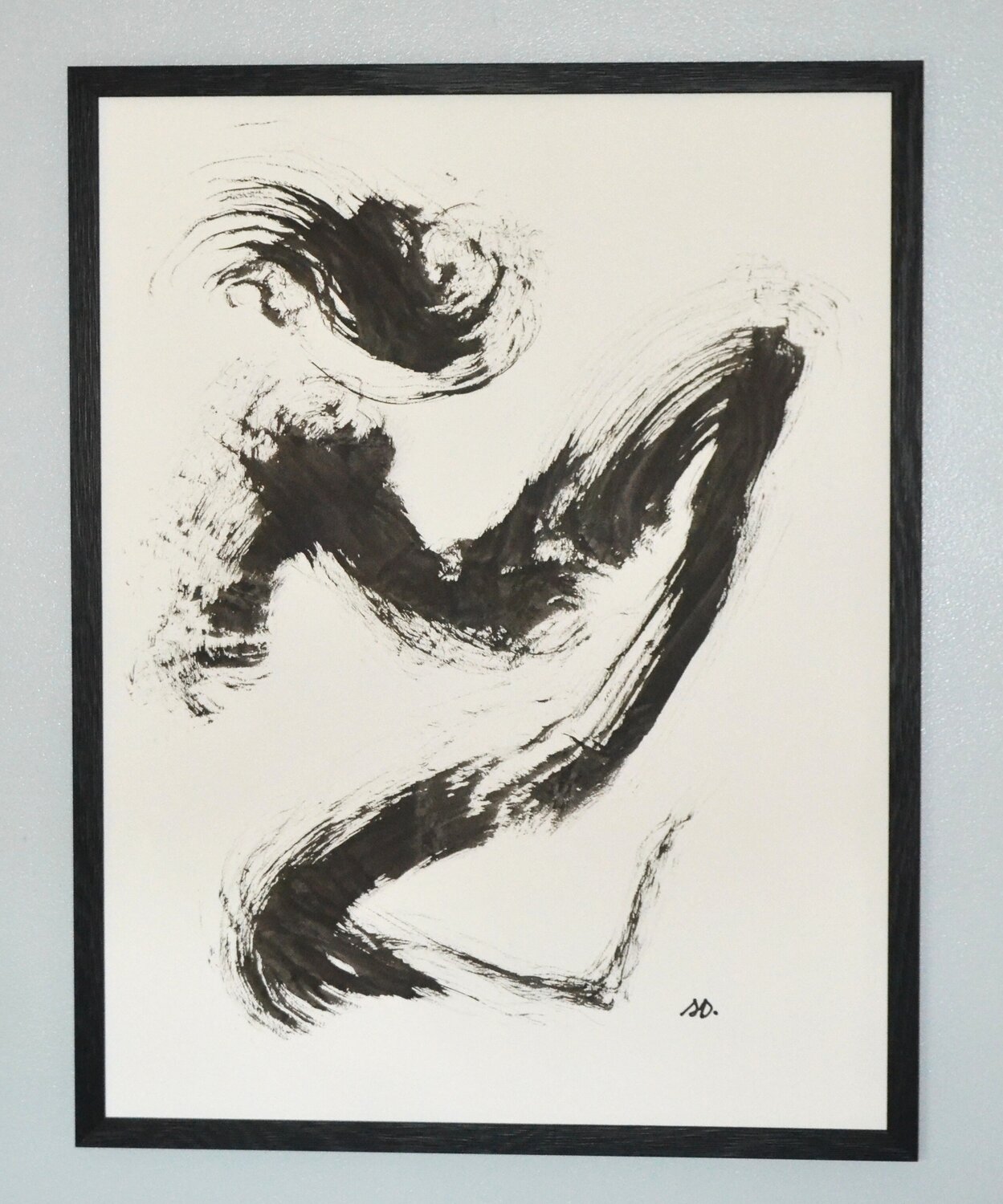 "Trace d'Encre" 1 Sophie Duplain Drawing for sale