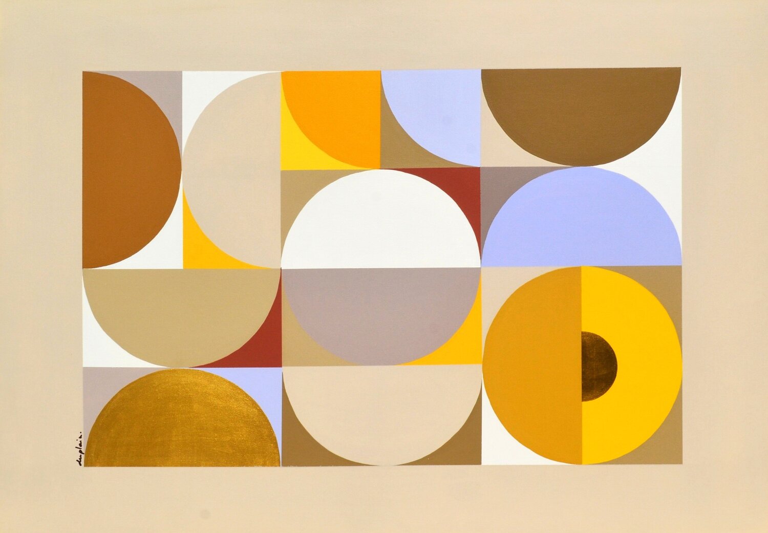 "Quand le Soleil Donne" Sophie Duplain Original painting for sale