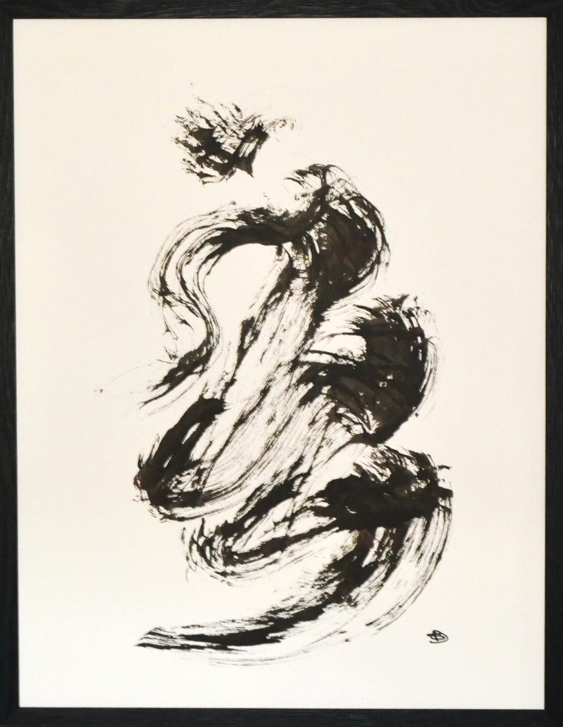 "Encre Noire" 1 Sophie Duplain Drawing for sale