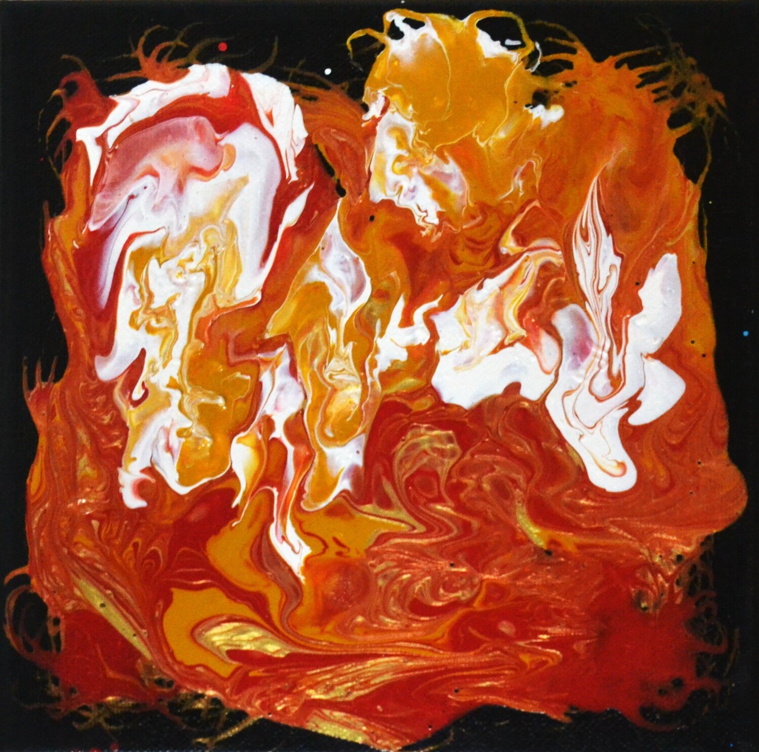"Fire" Sophie Duplain Original painting for sale