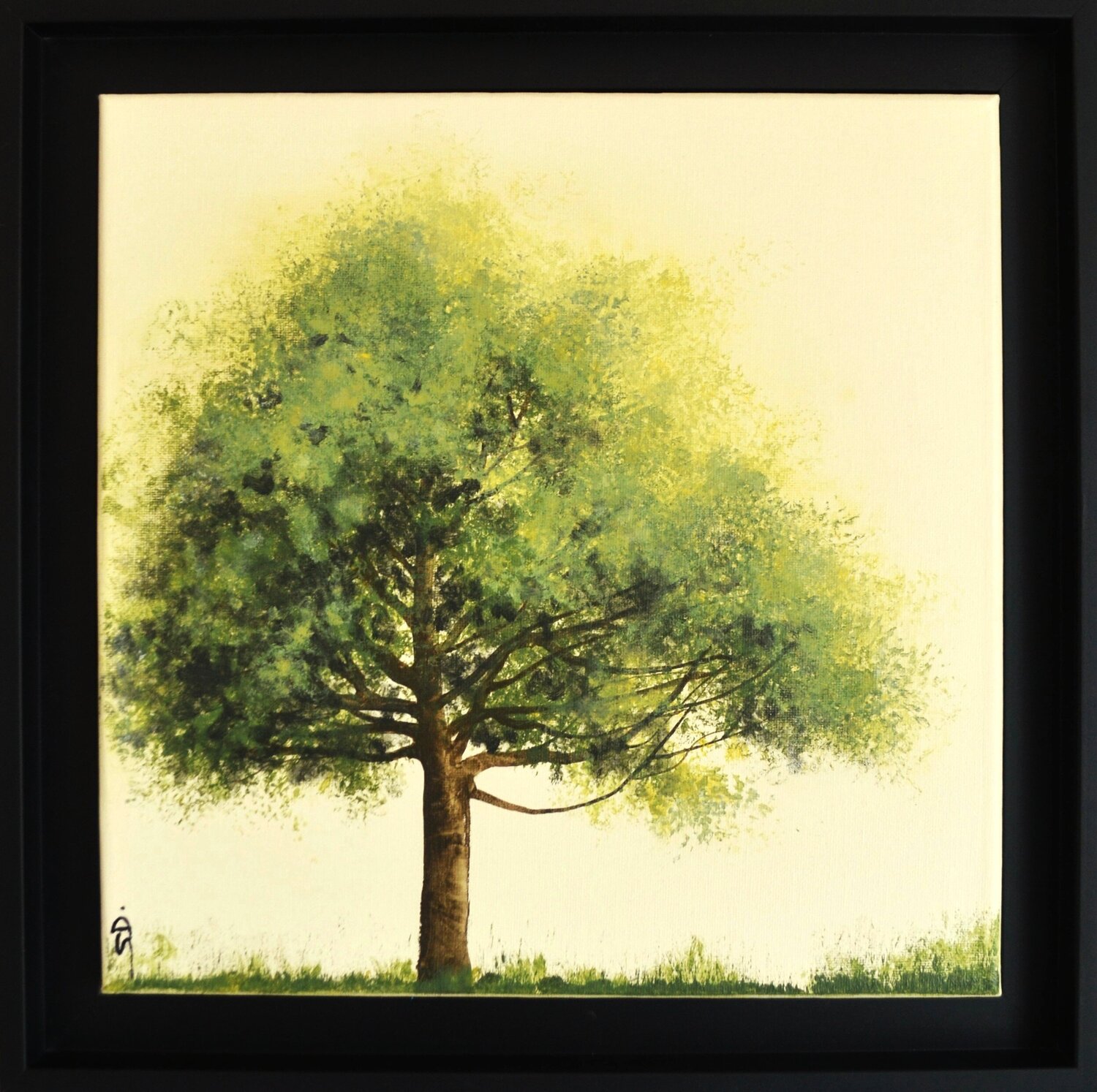 "Le Chêne Vert" Sophie Duplain Original painting for sale