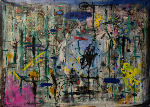 Somewhere by Karel Stoop, Painting for Sale on Select