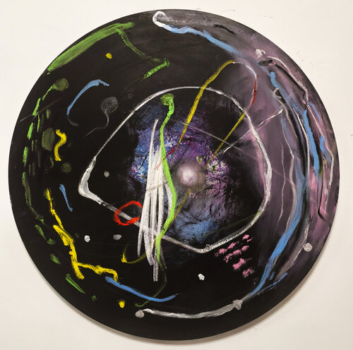 Mirada 2 by Karel Stoop, Painting for Sale on Select
