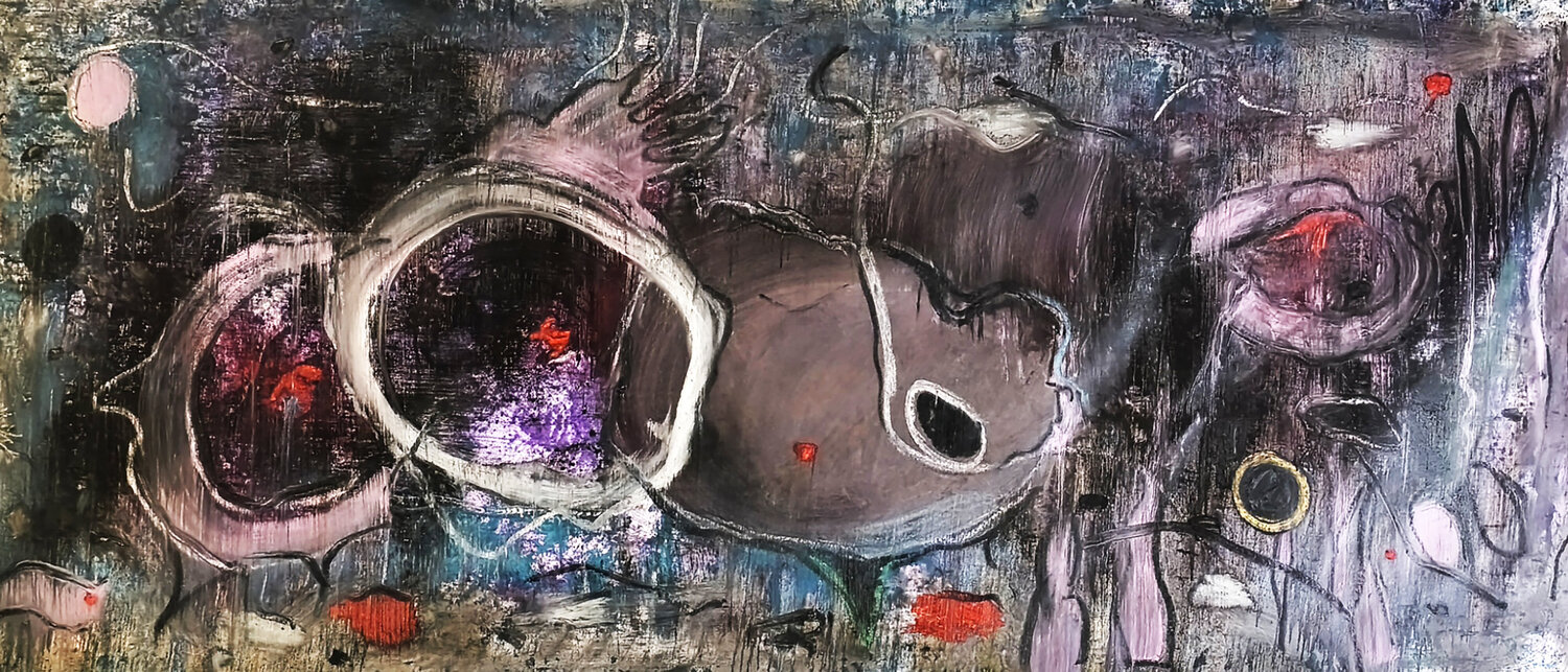 INVISIBLE 2 Karel Stoop Original painting for sale