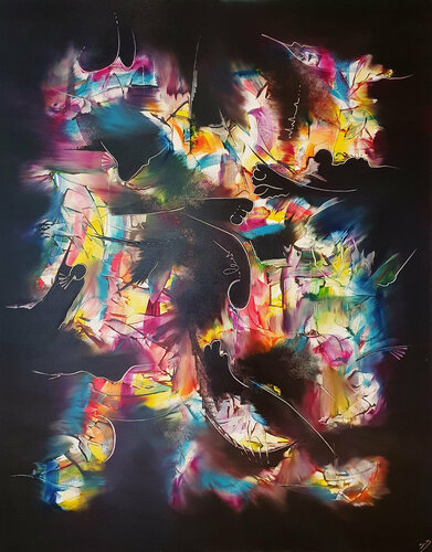Les gondoles de Venise by Sabrina VIOLA, Painting for Sale on Select