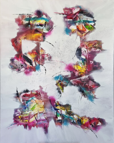 Pinkart by Sabrina VIOLA, Painting for Sale on Select