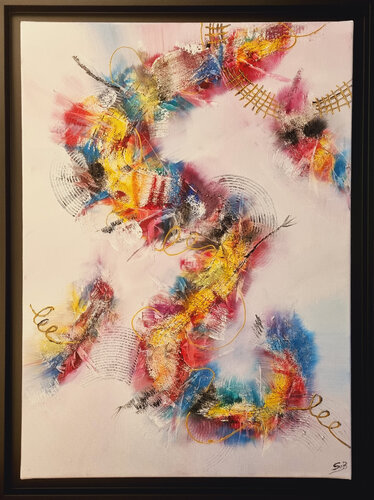 Au fil du temps by Sabrina VIOLA, Painting for Sale on Select