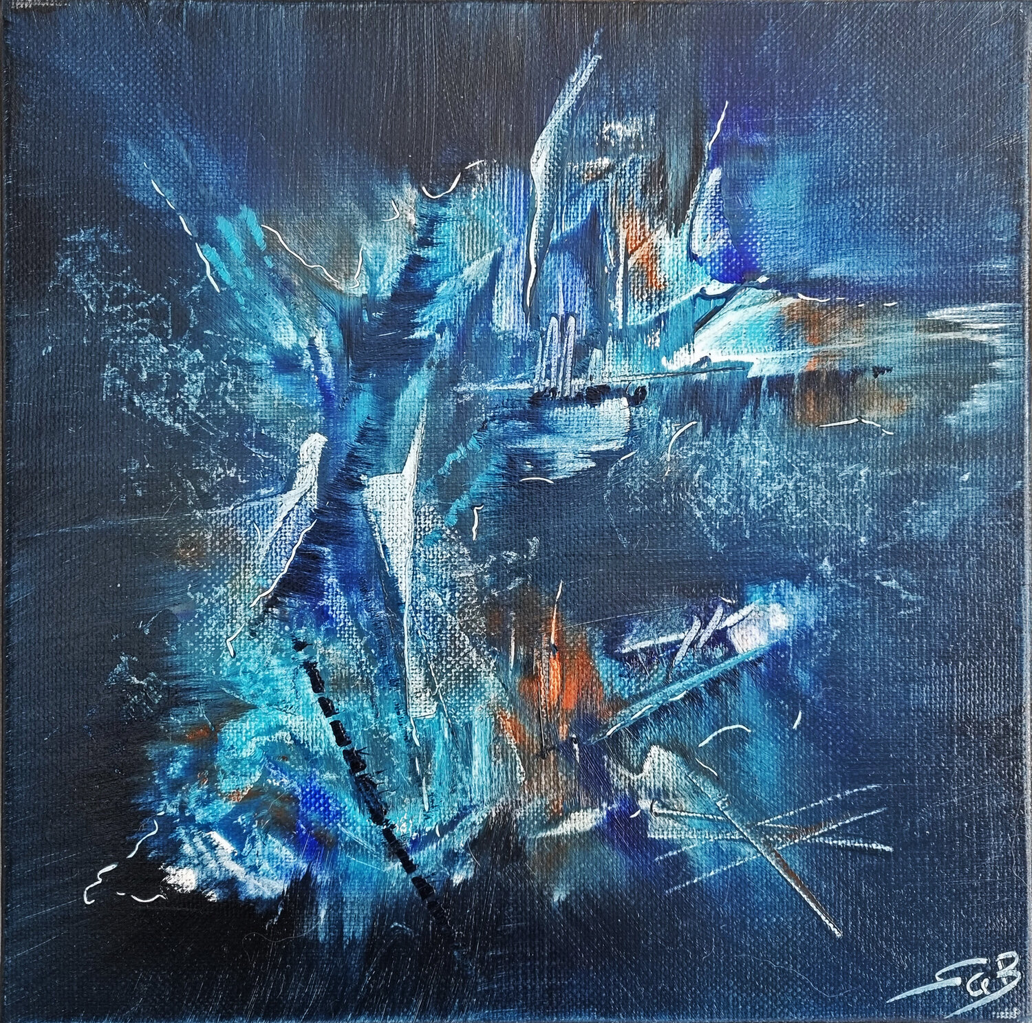 France Sabrina VIOLA Original painting for sale