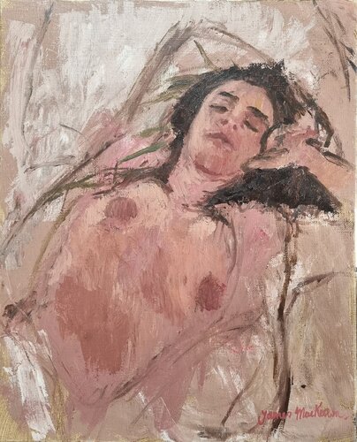 Le sommeil by James MacKeown, Painting for Sale on Select