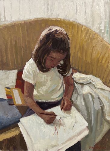 Le dessin by James MacKeown, Painting for Sale on Select