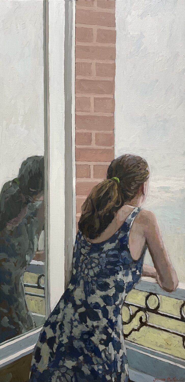 La petite brume de mer. James MacKeown Original painting for sale
