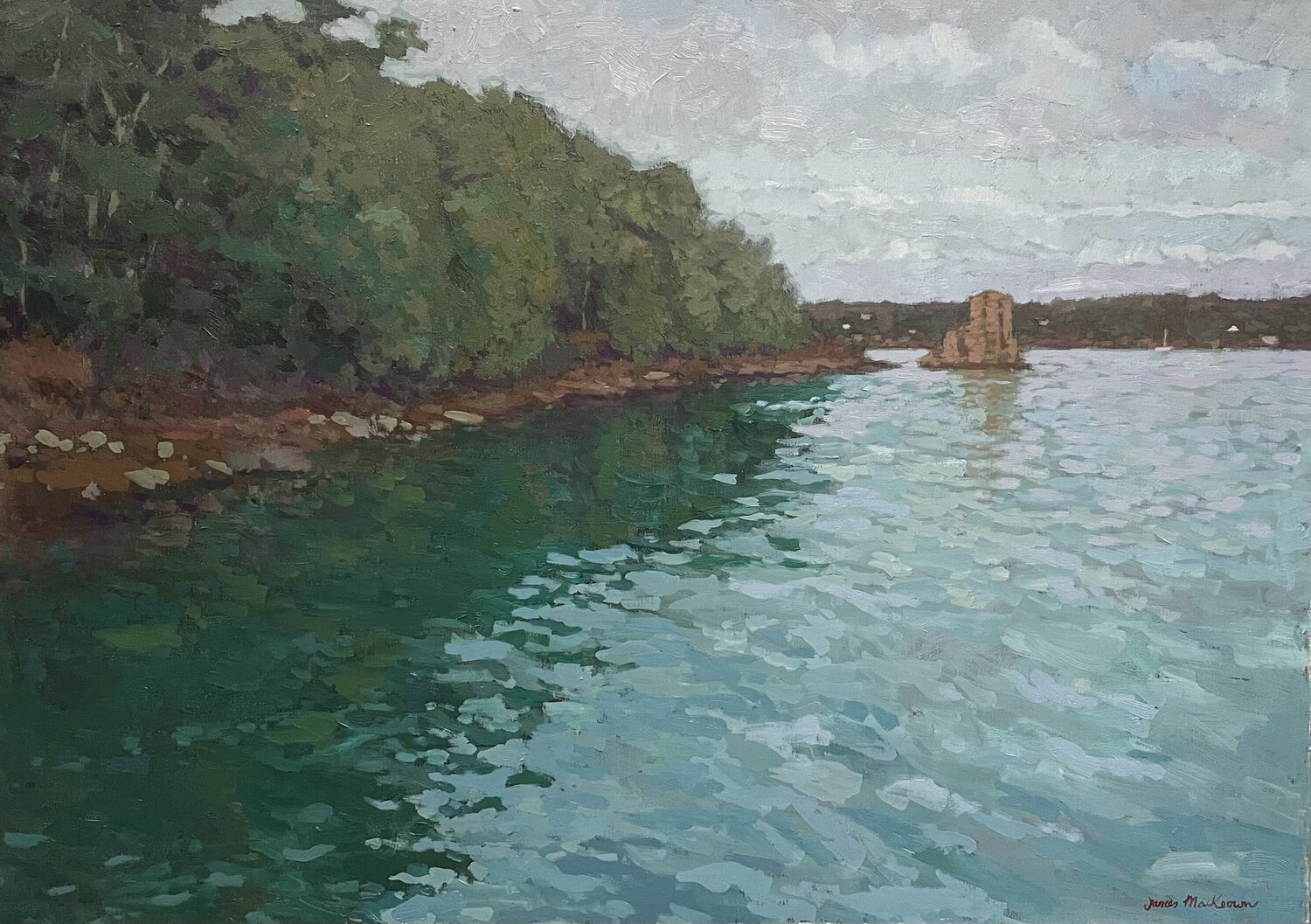 Fin octobre. James MacKeown Original painting for sale