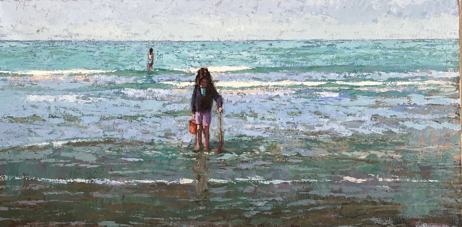 Les changements de lumière. James MacKeown Original painting for sale
