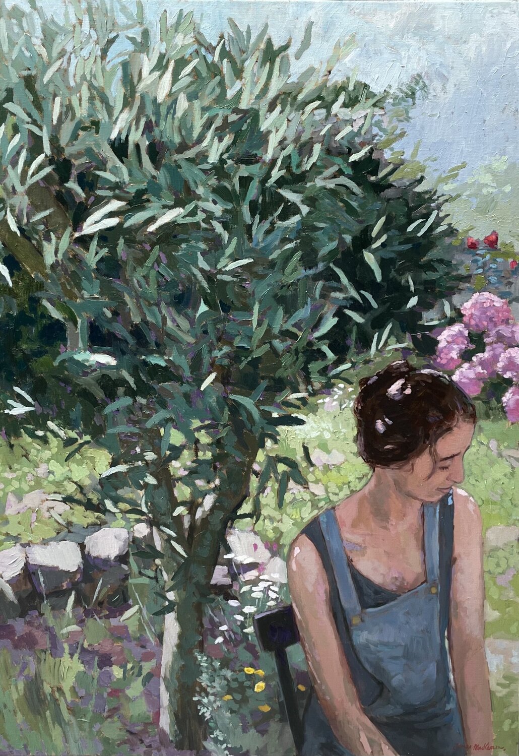 L'olivier James MacKeown Original painting for sale