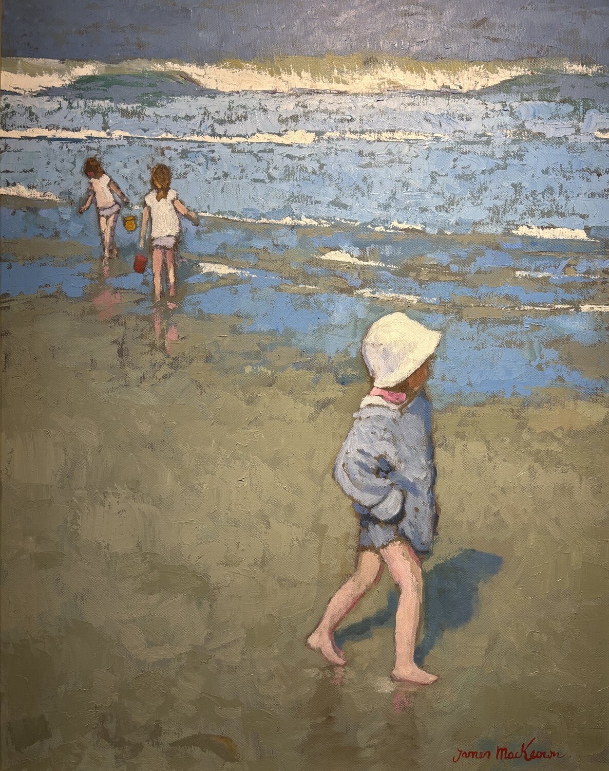 la vague James MacKeown Original painting for sale