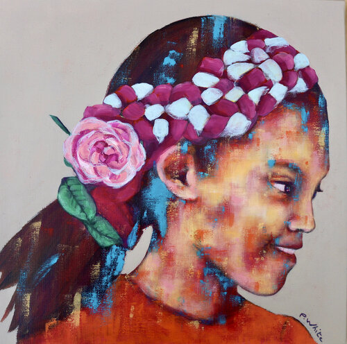 LUNA by Pascale White, Painting for Sale on Select