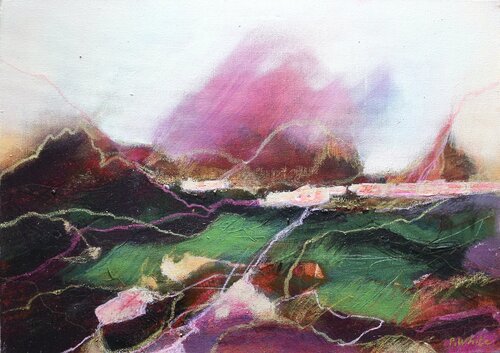 Une fin d'après-midi by Pascale White, Painting for Sale on Select