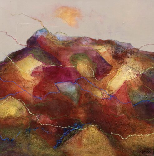 Path to serenity by Pascale White, Painting for Sale on Select