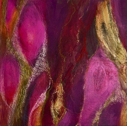 The Butterfly bush by Pascale White, Painting for Sale on Select