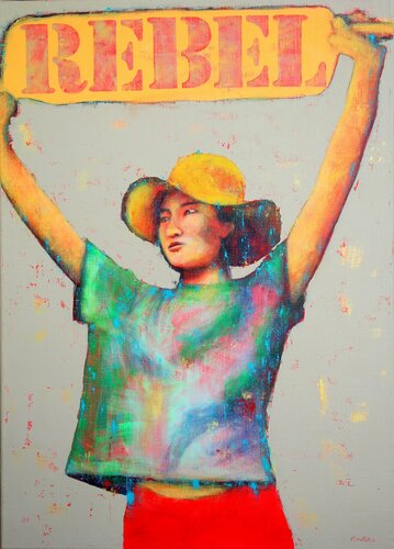 Rebel by Pascale White, Painting for Sale on Select