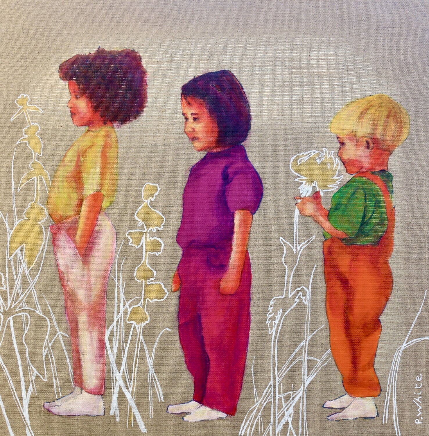 Hope Pascale White Original painting for sale