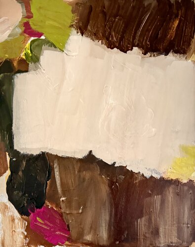 Abstract earthytones I von Diana Krinninger, Malerei kaufen auf Select