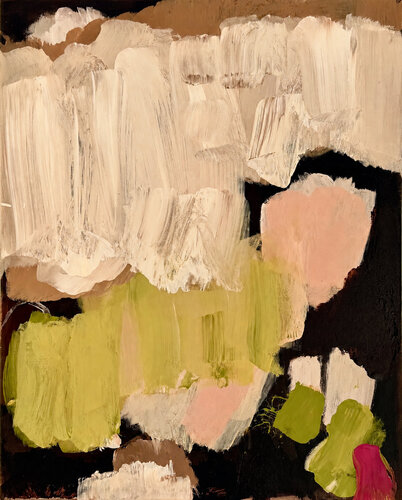 Abstract earthytones II von Diana Krinninger, Malerei kaufen auf Select