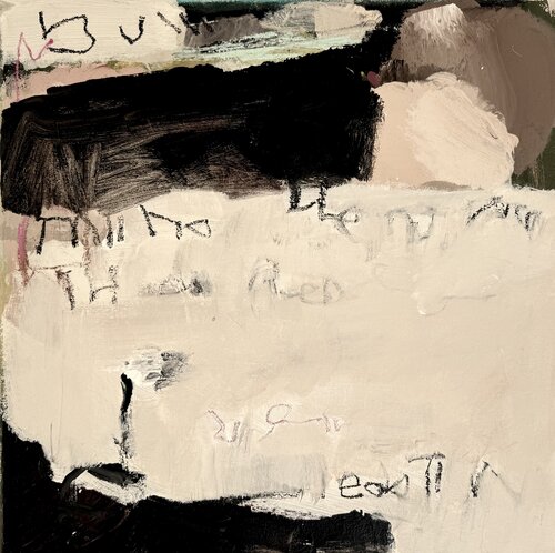 Nighttalks, expressive abstract von Diana Krinninger, Malerei kaufen auf Select