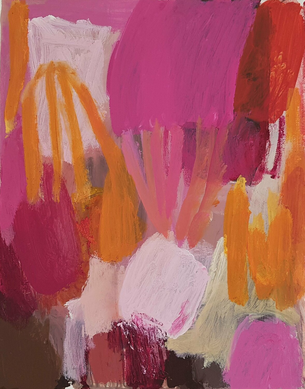 Summer at home I Diana Krinninger Original painting for sale