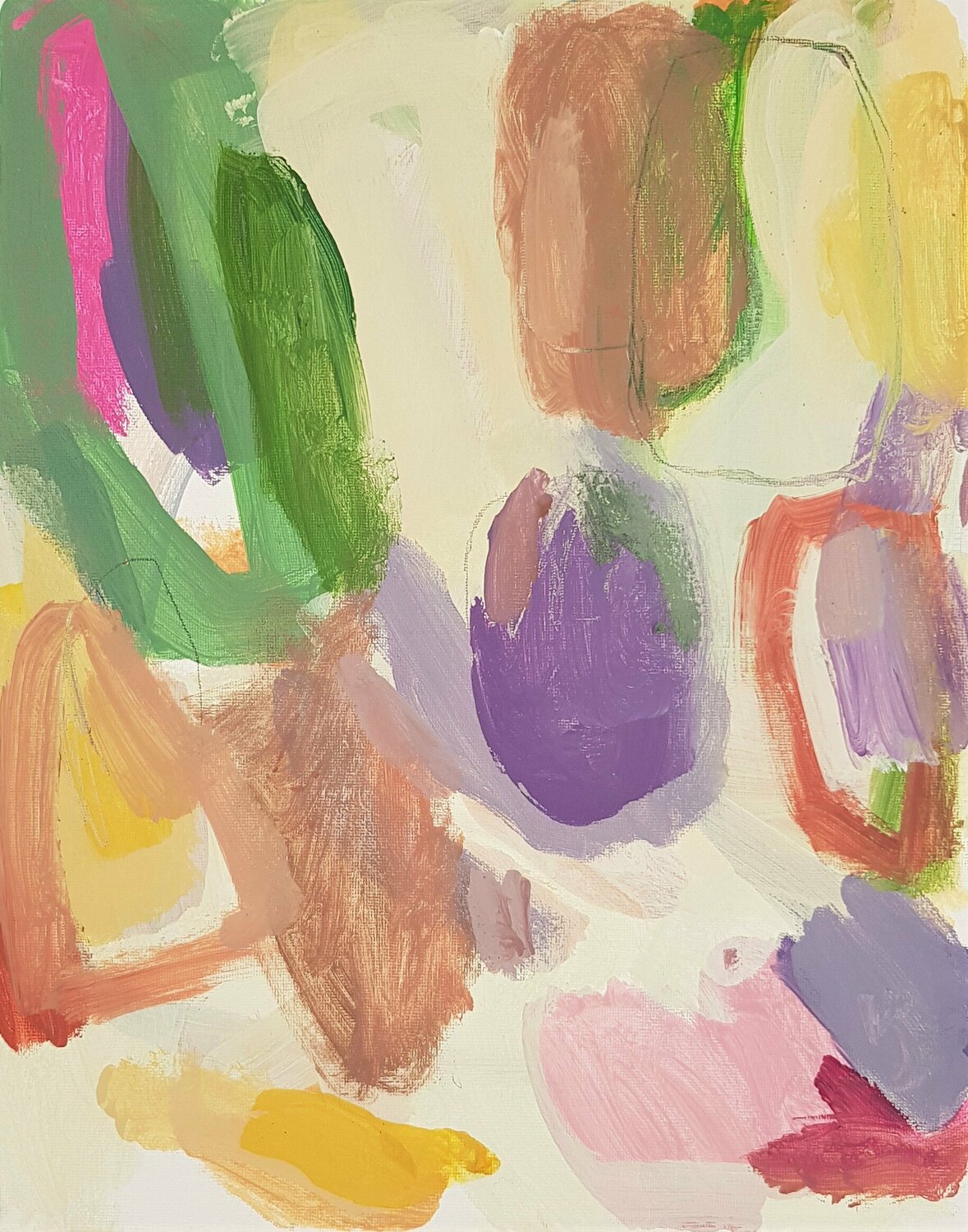 Summer at home I Diana Krinninger Original painting for sale