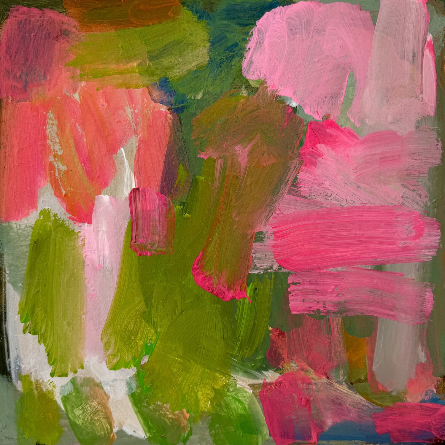 Blue motion Diana Krinninger Original painting for sale