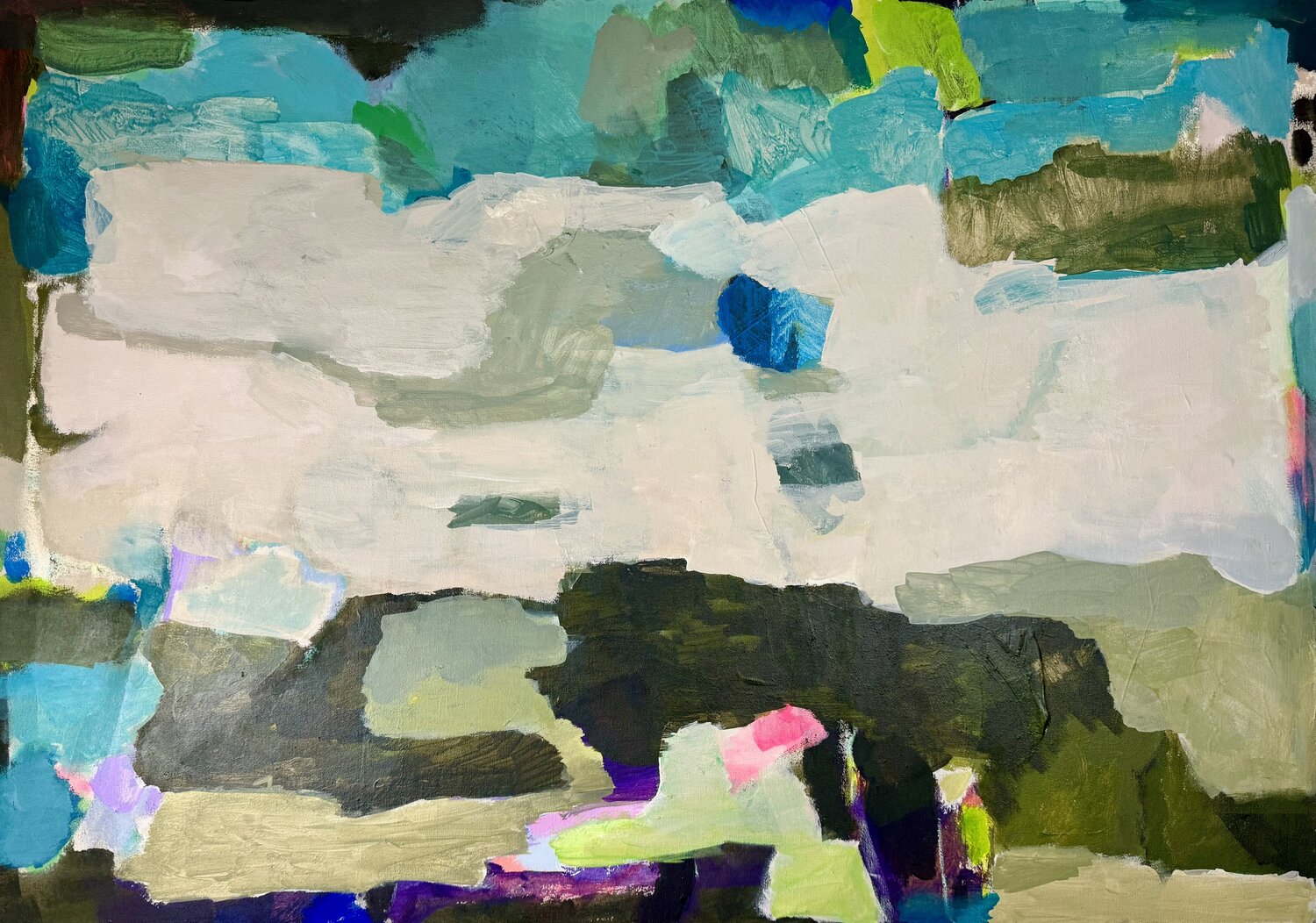 Summervibes Diana Krinninger Original painting for sale