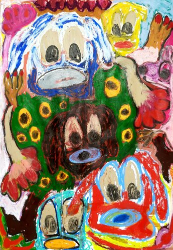 Sweeties by Kaweh Agah, Painting for Sale on Select
