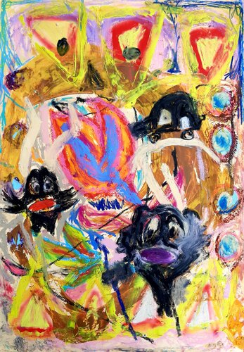 Sweeties IV by Kaweh Agah, Painting for Sale on Select