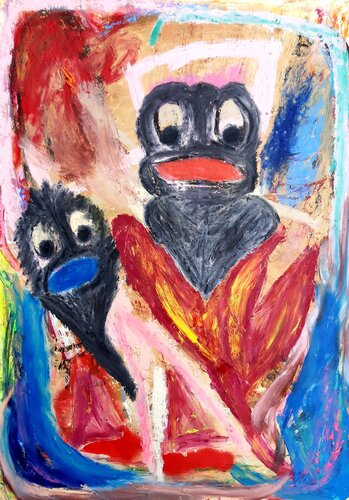 Teich Sweeties by Kaweh Agah, Painting for Sale on Select