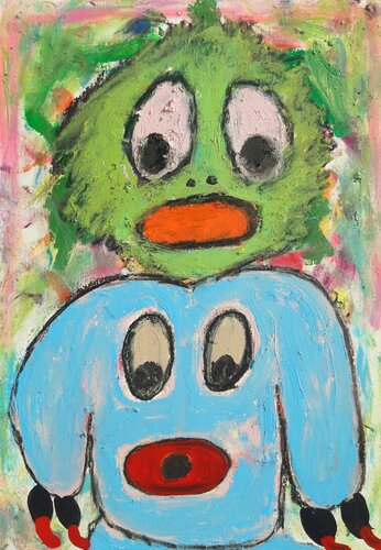 Sweet Monster by Kaweh Agah, Painting for Sale on Select