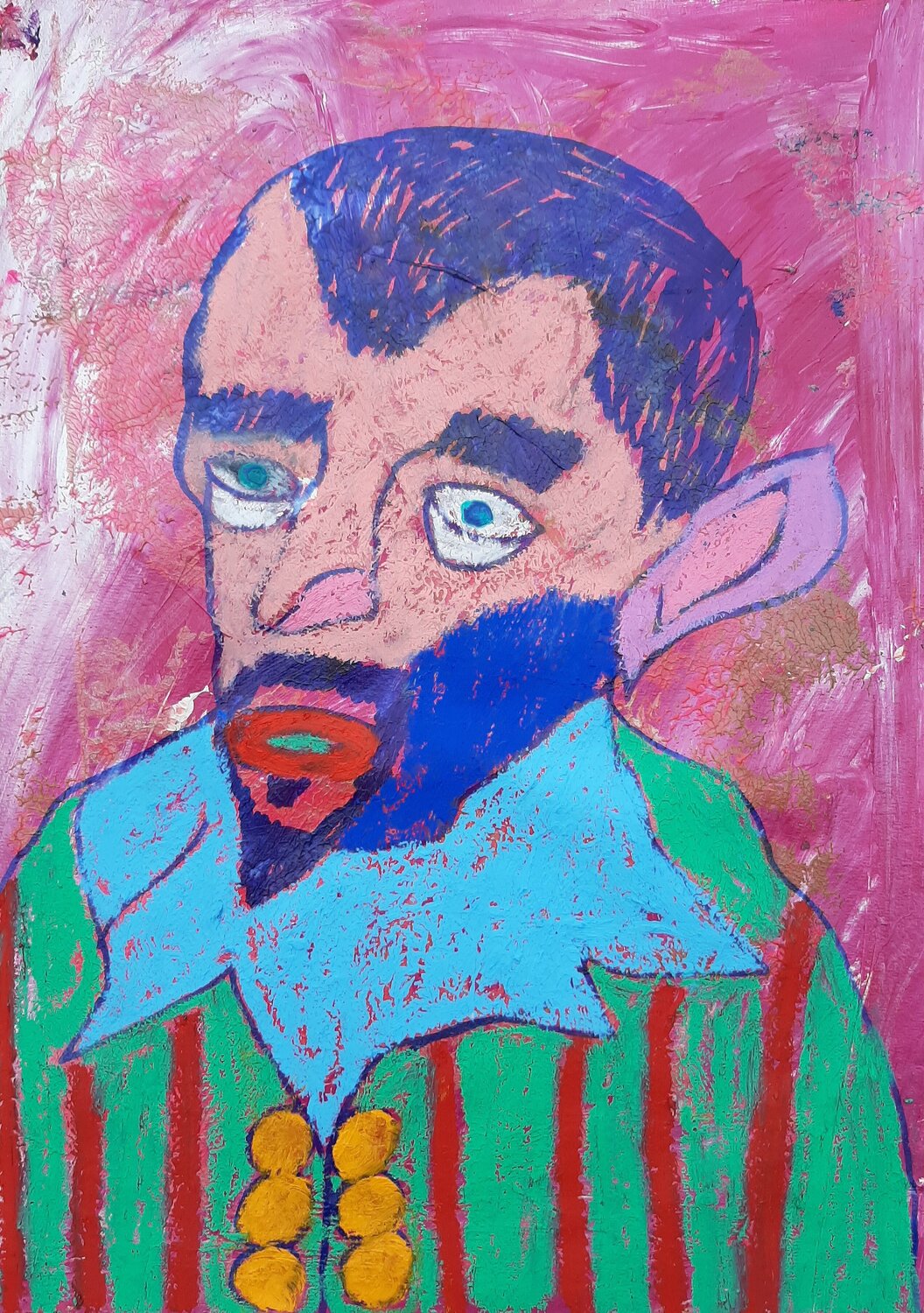 Untitled Kaweh Agah Drawing for sale