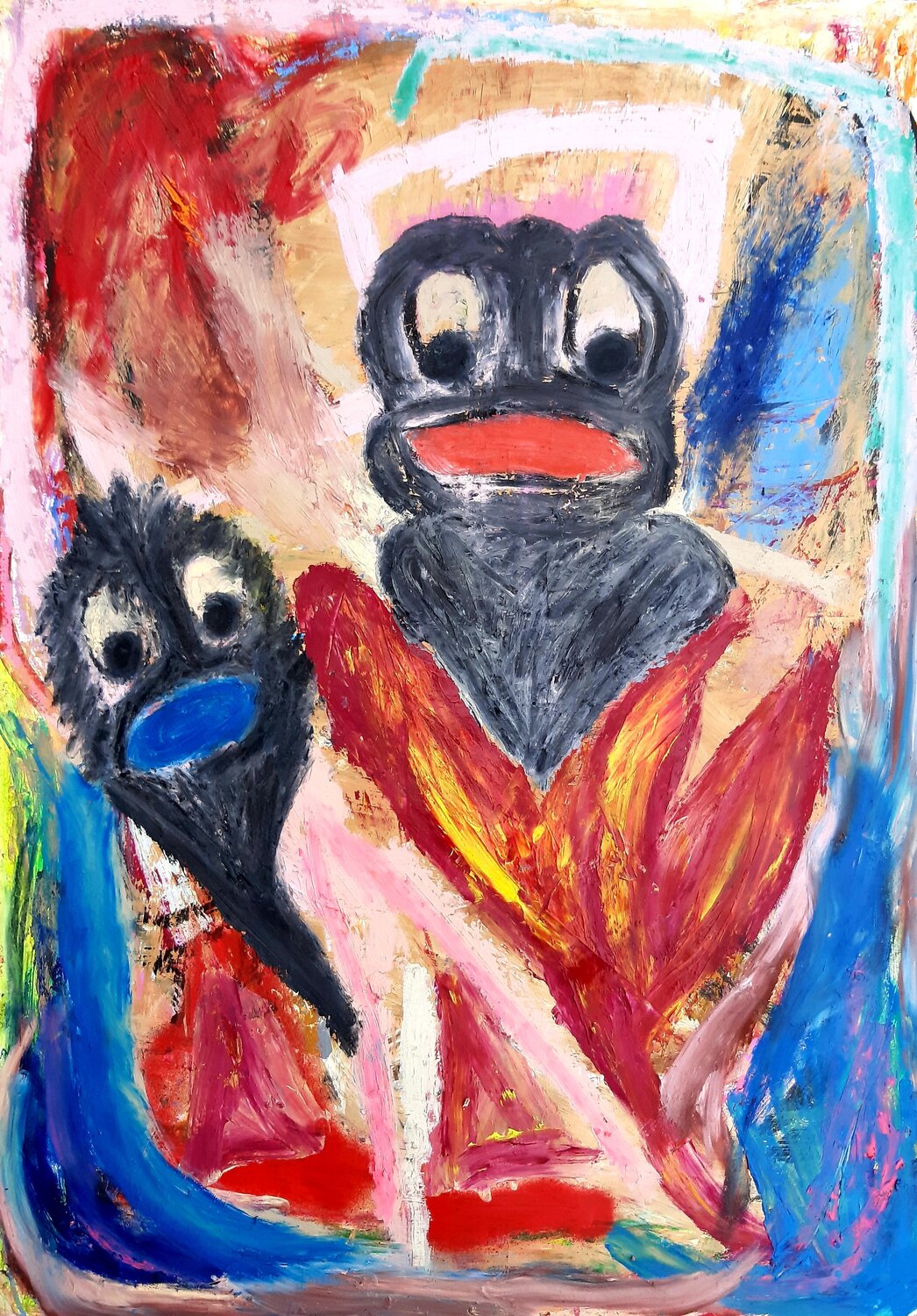 Teich Sweeties Kaweh Agah Original painting for sale