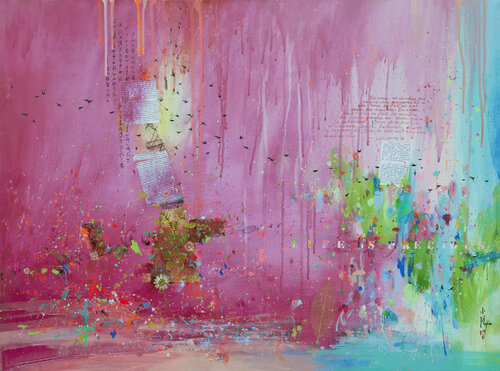 Life is precious X by Xiaoyang Galas, Painting for Sale on Select