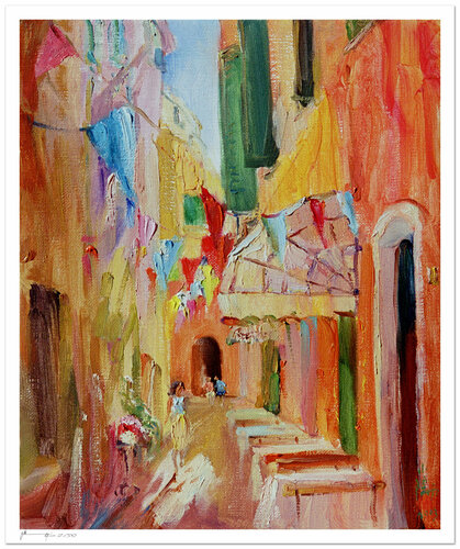 Color of  Italy - Impression d'art by Xiaoyang Galas, Print for Sale on Select