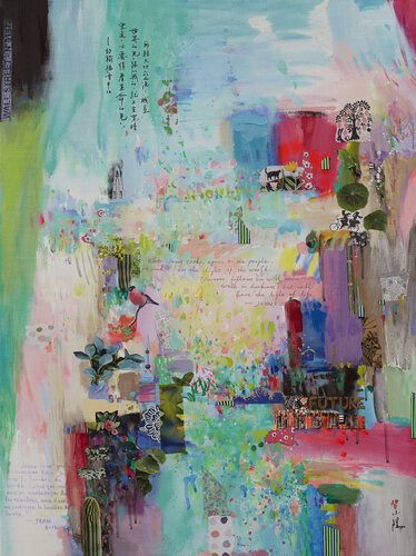 Future urban by Xiaoyang Galas, Painting for Sale on Select