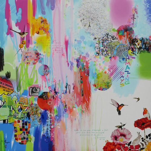 Amazing days II by Xiaoyang Galas, Painting for Sale on Select