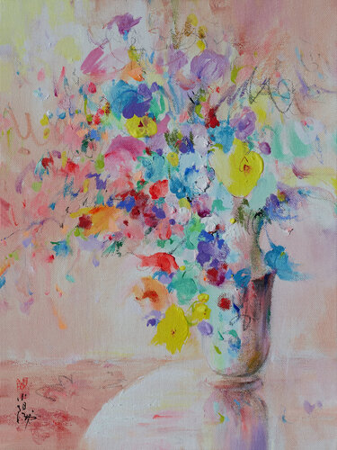 In silence by Xiaoyang Galas, Painting for Sale on Select