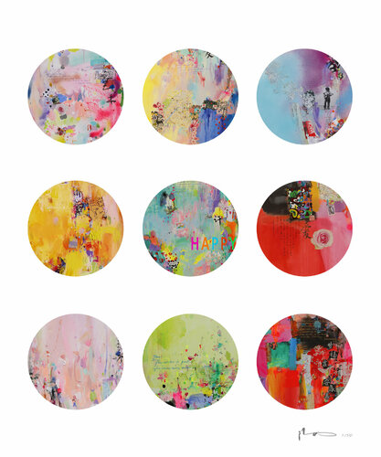 Happy - Impression d'art by Xiaoyang Galas, Print for Sale on Select
