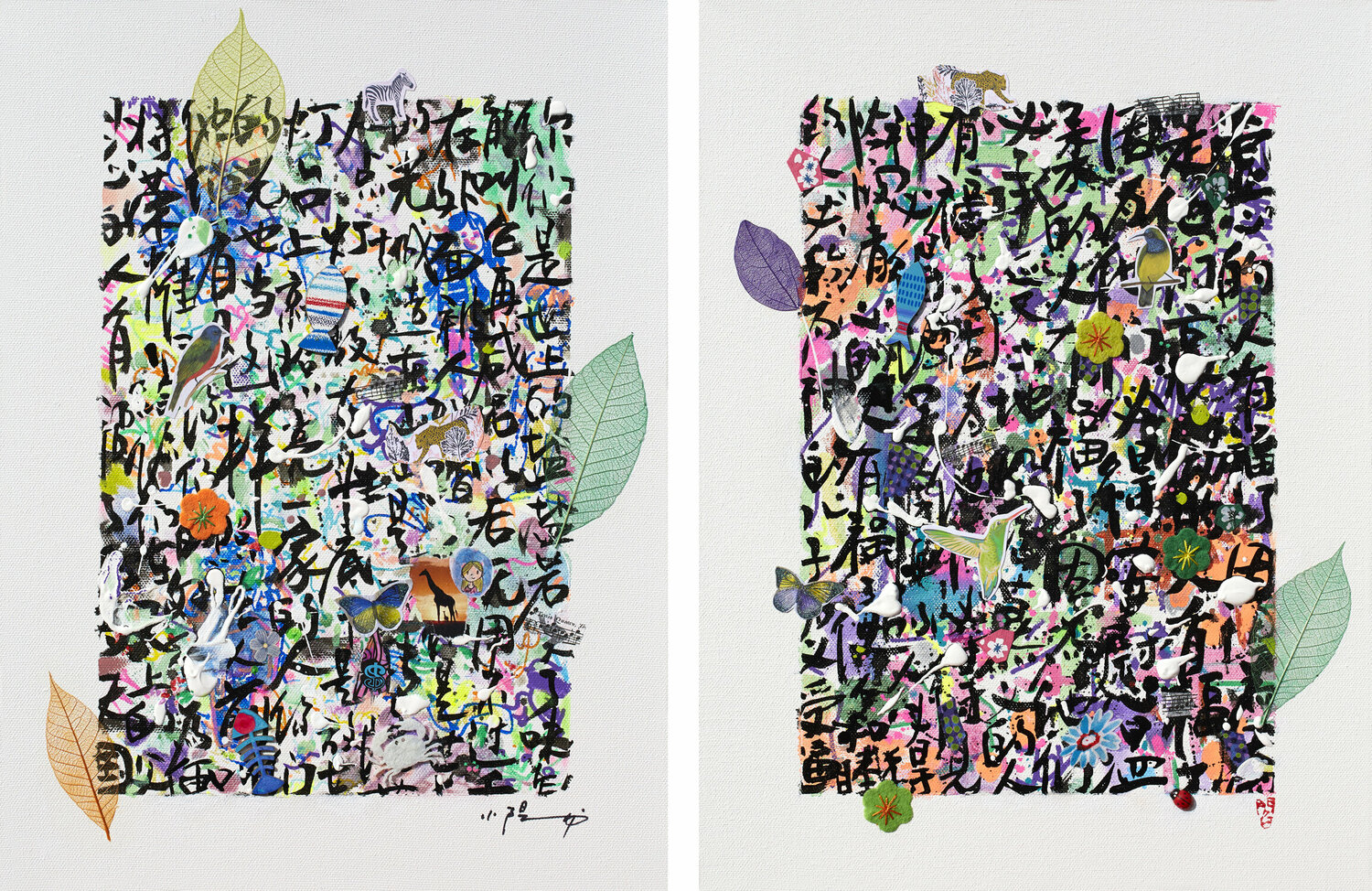 Prayer for nature Xiaoyang Galas Original painting for sale