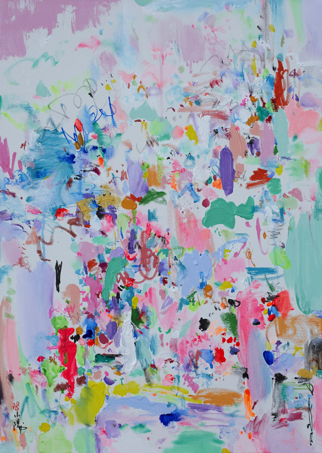Fun time Xiaoyang Galas Original painting for sale