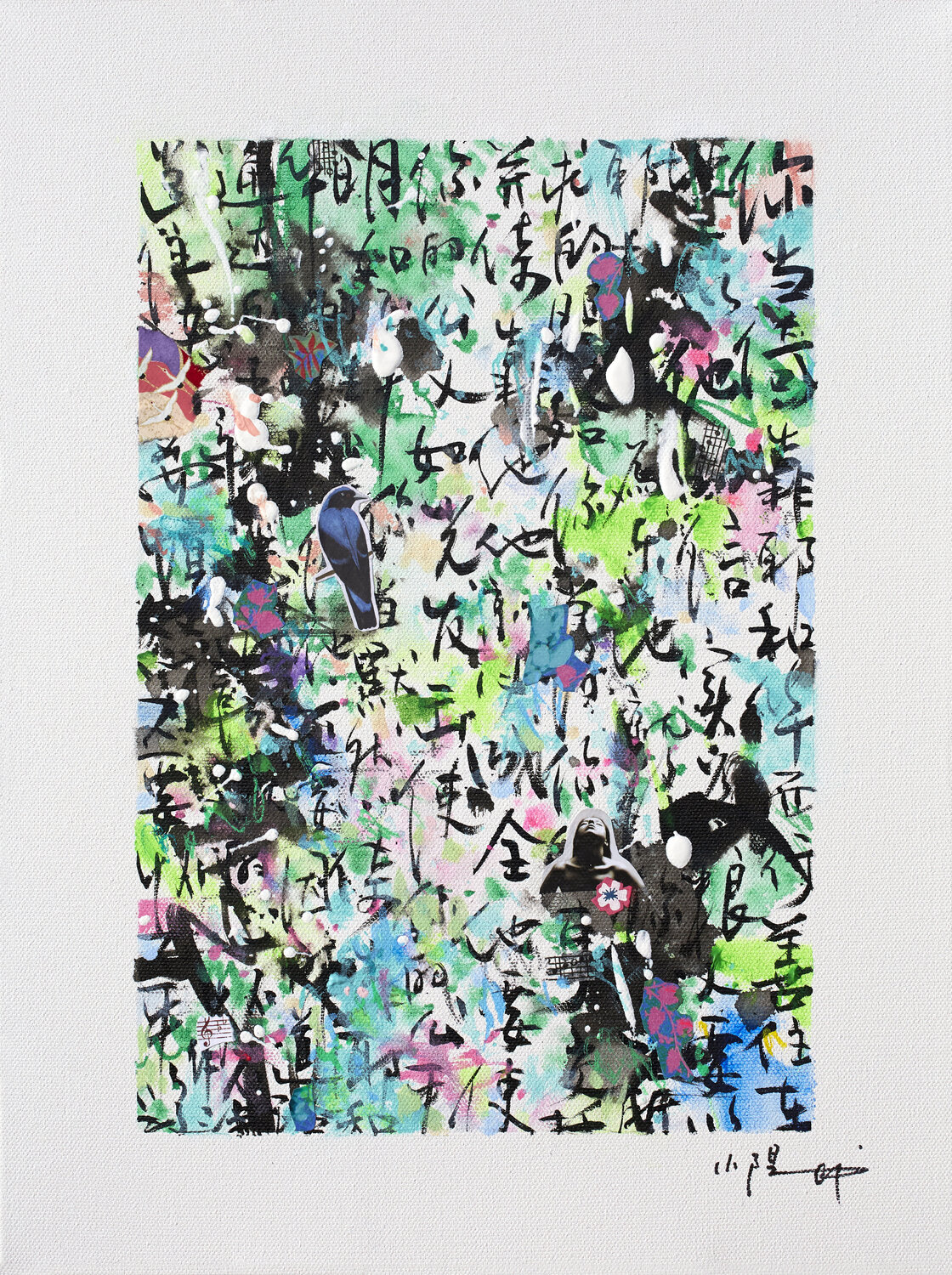 Prayer XXII Xiaoyang Galas Original painting for sale