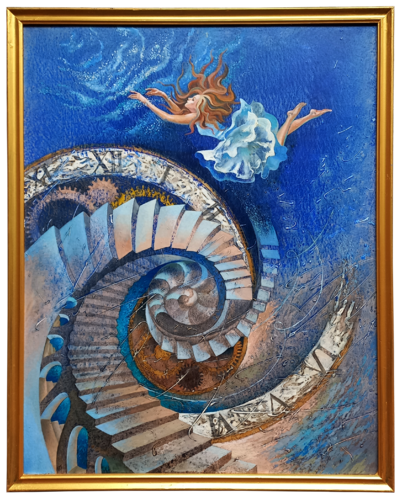 Levitation by Lana Korolievskaia, Painting for Sale on Select